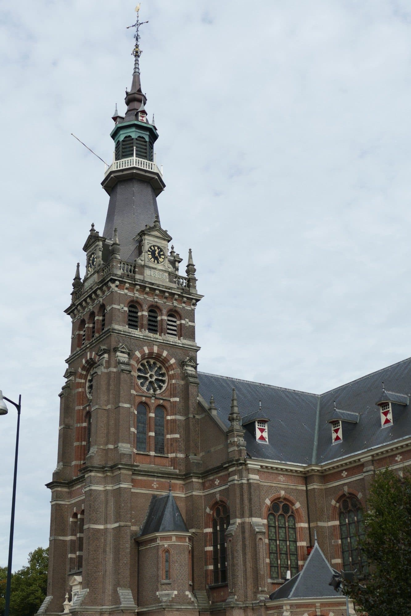 De toren van de Grote Kerk in Apeldoorn